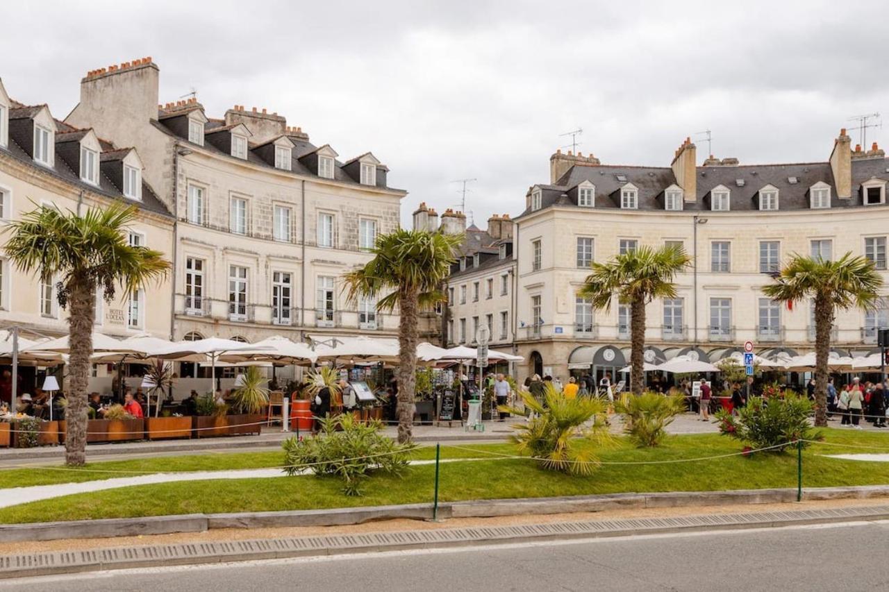 La casa de Sophie T3 avec jardinet, Parking privé - Port de Vannes Esterno foto