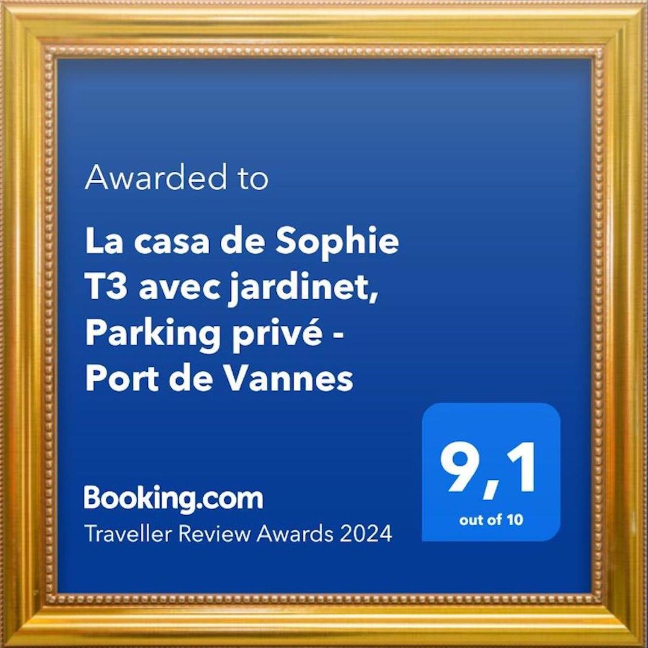 La casa de Sophie T3 avec jardinet, Parking privé - Port de Vannes Esterno foto